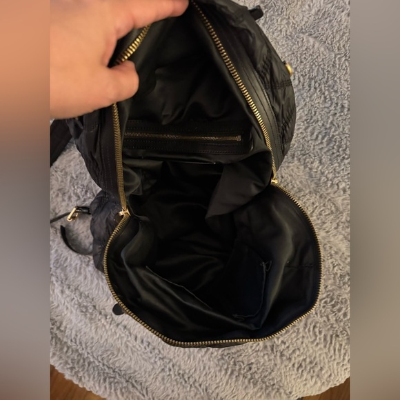 MOSCHINO Couture Black Quilted Nylon Backpack main image 6